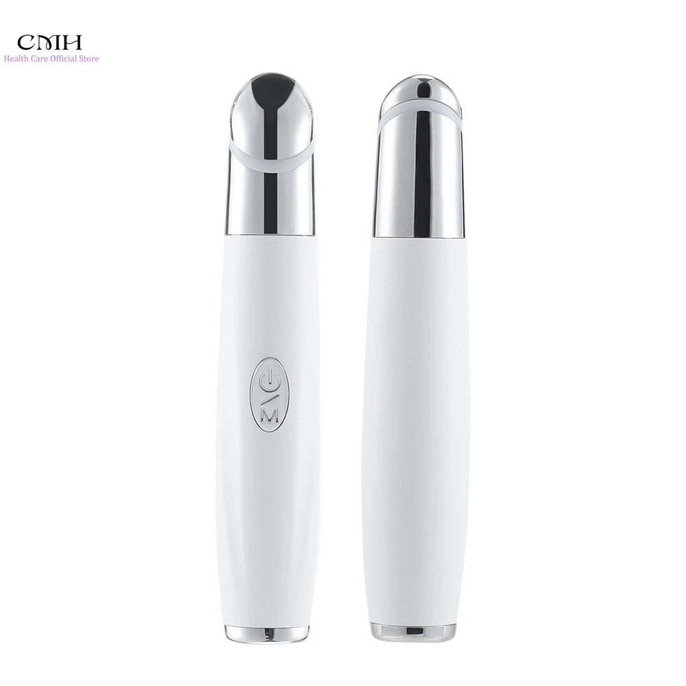Appareil de Soin des Yeux 3-en-1 – Masseur Facial LED Anti-Cernes, Anti-Poches