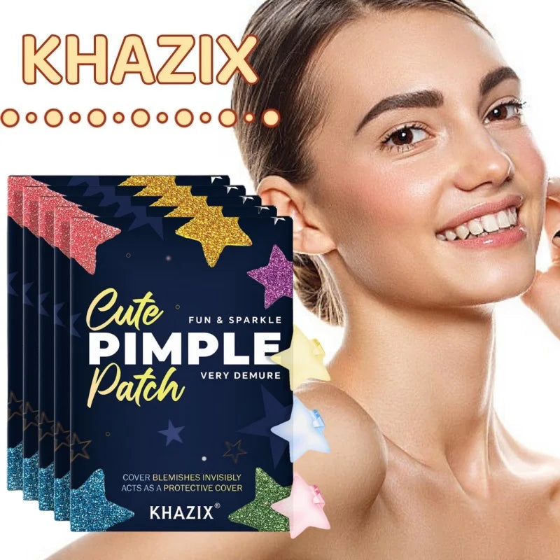 1400 Patchs Anti-Acné Étoiles Multicolores – Patchs Correcteurs Ultra-Fins pour Boutons